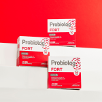 Plusieurs Probiolog FORT sur un piédestal