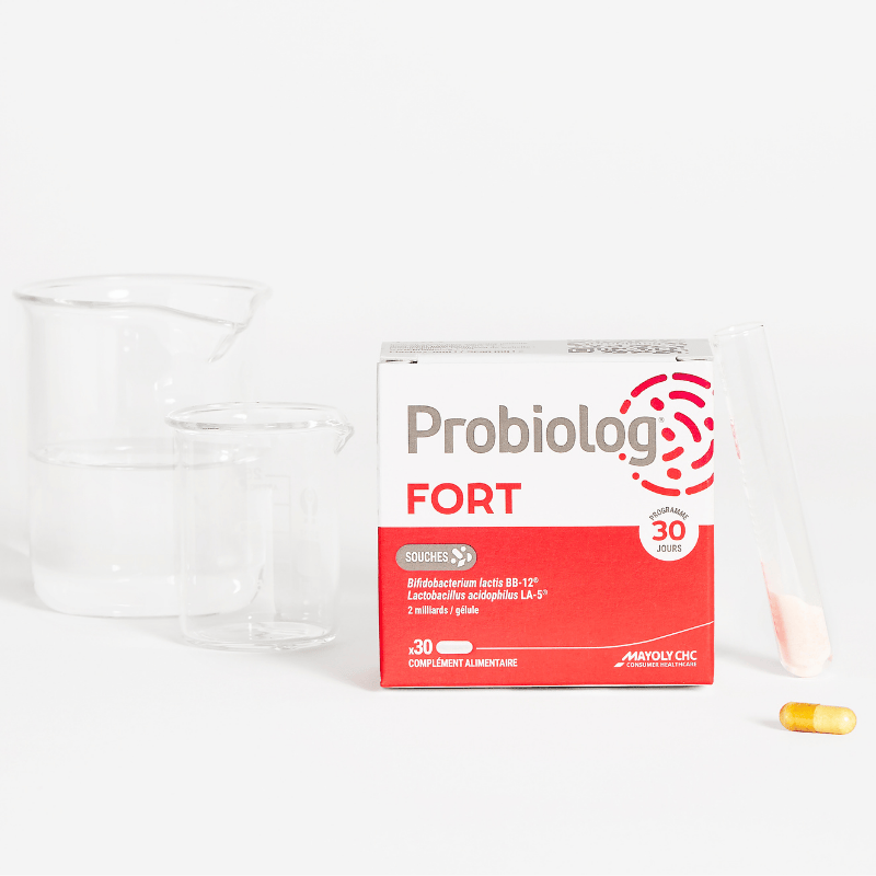 Probiolog FORT, expert de la sphère digestive et de l'équilibre du microbiote intestinal