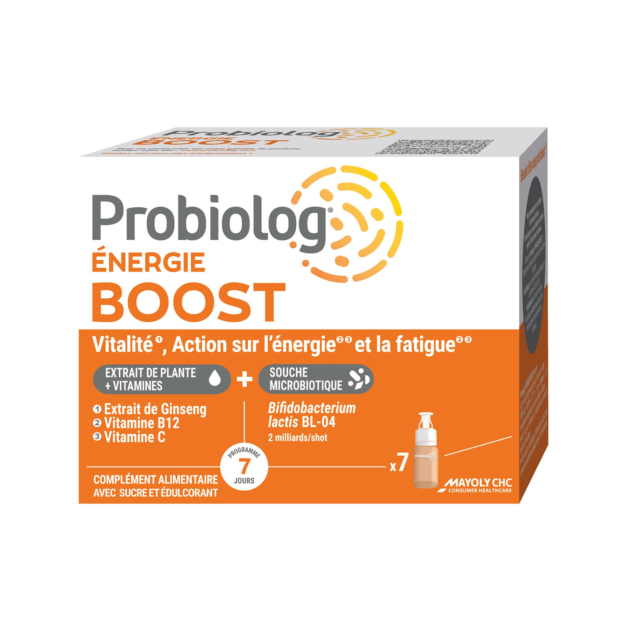 Packaging Probiolog ENERGIE BOOST 7 shots