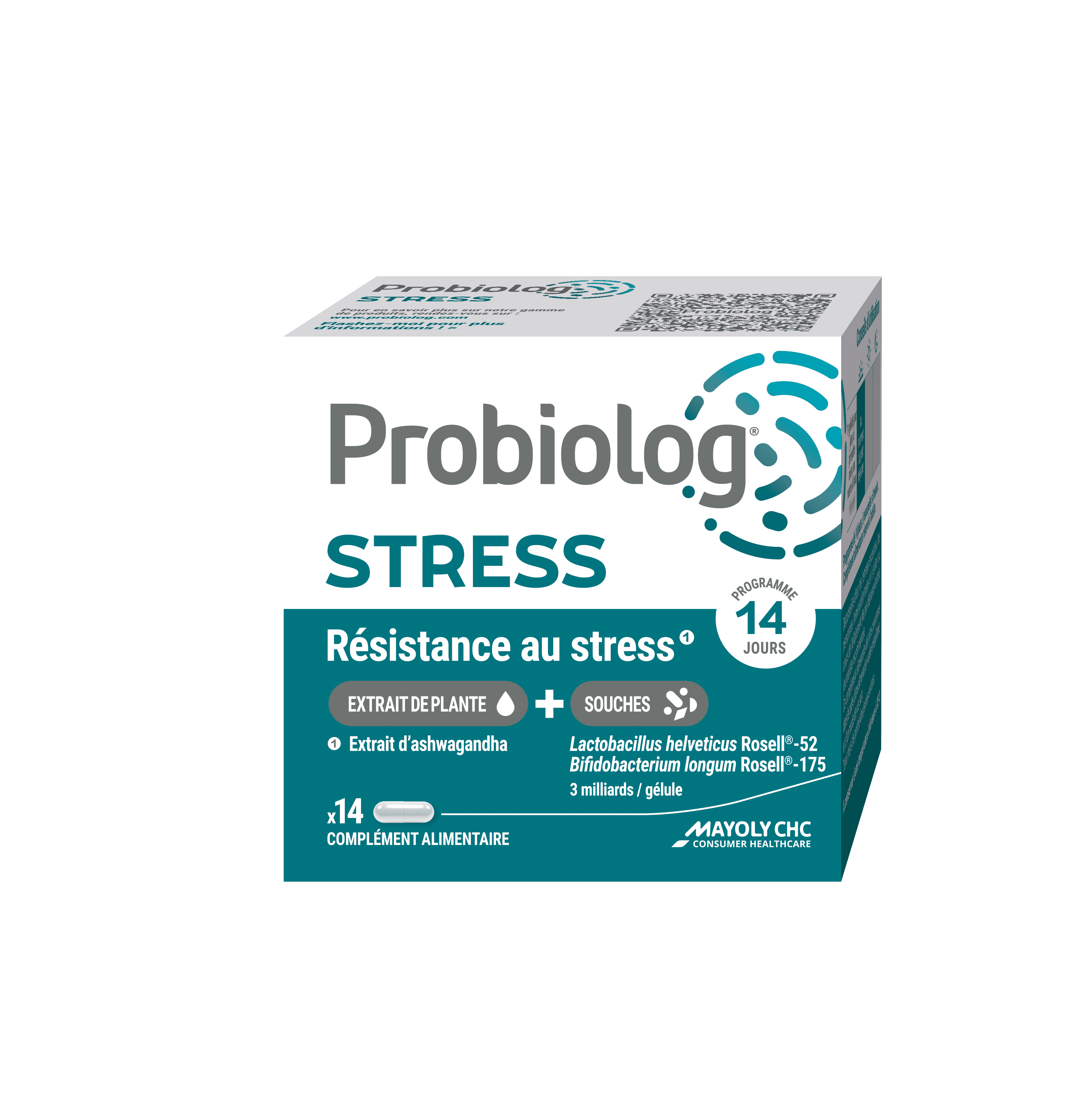 Produit Probiolog STRESS 14 gélules produit