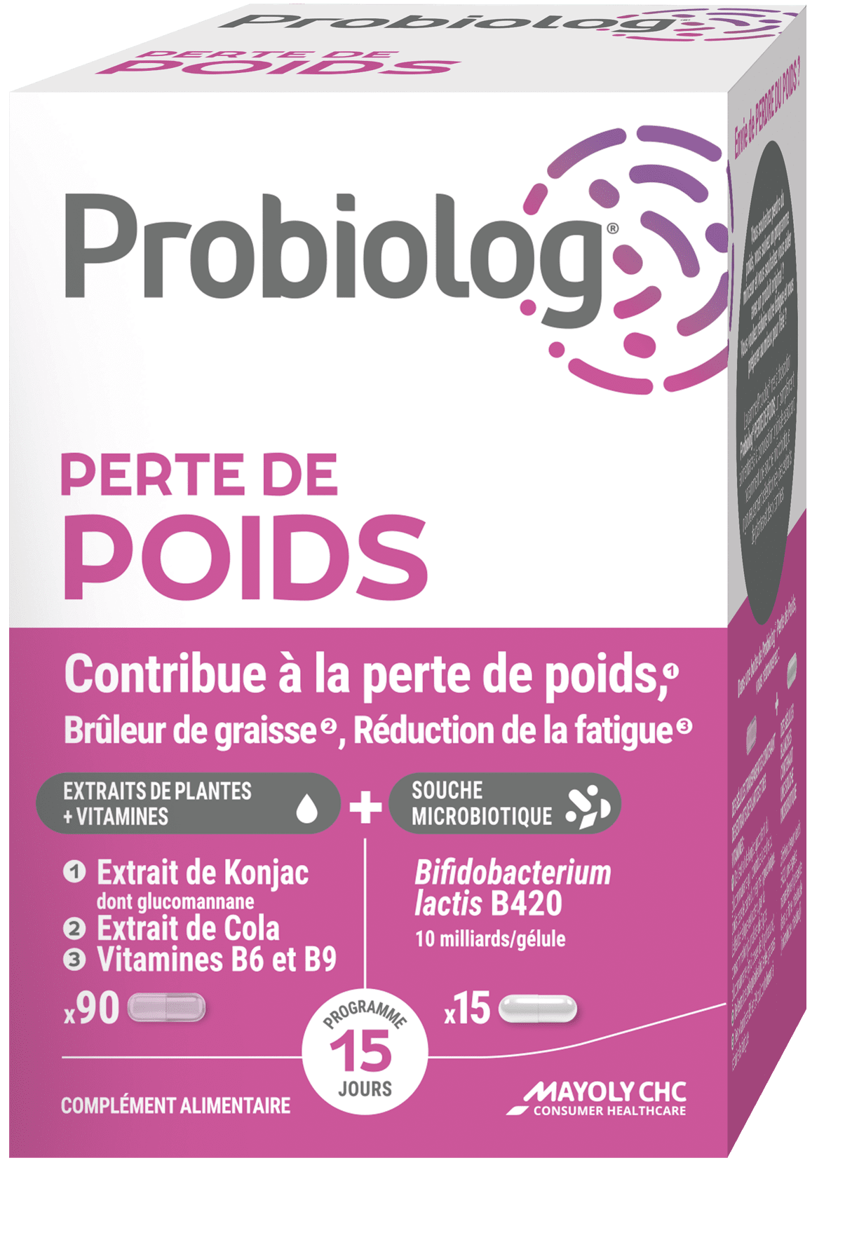 Probiolog PERTE DE POIDS - Programme de 15jours renouvelable • Probiolog