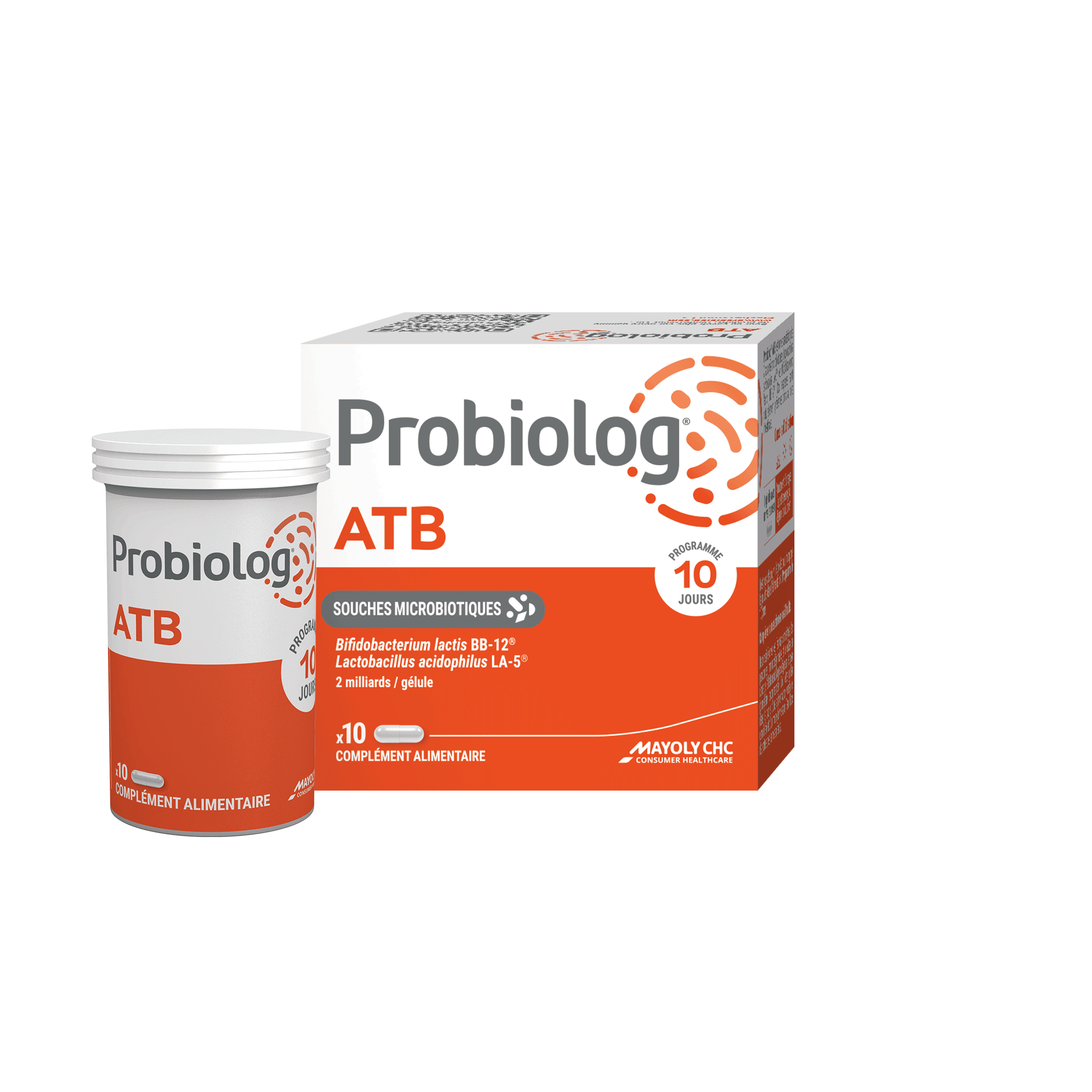 Probiolog-ATB_tube_NEW Produit Probiolog ATB 10 gélules