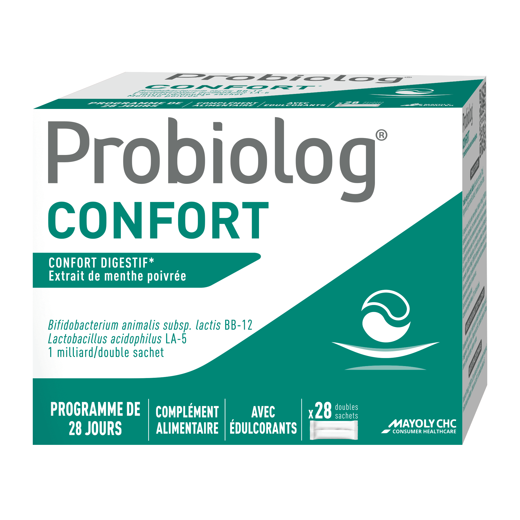 Produit Probiolog CONFORT packaging 28 sachets 