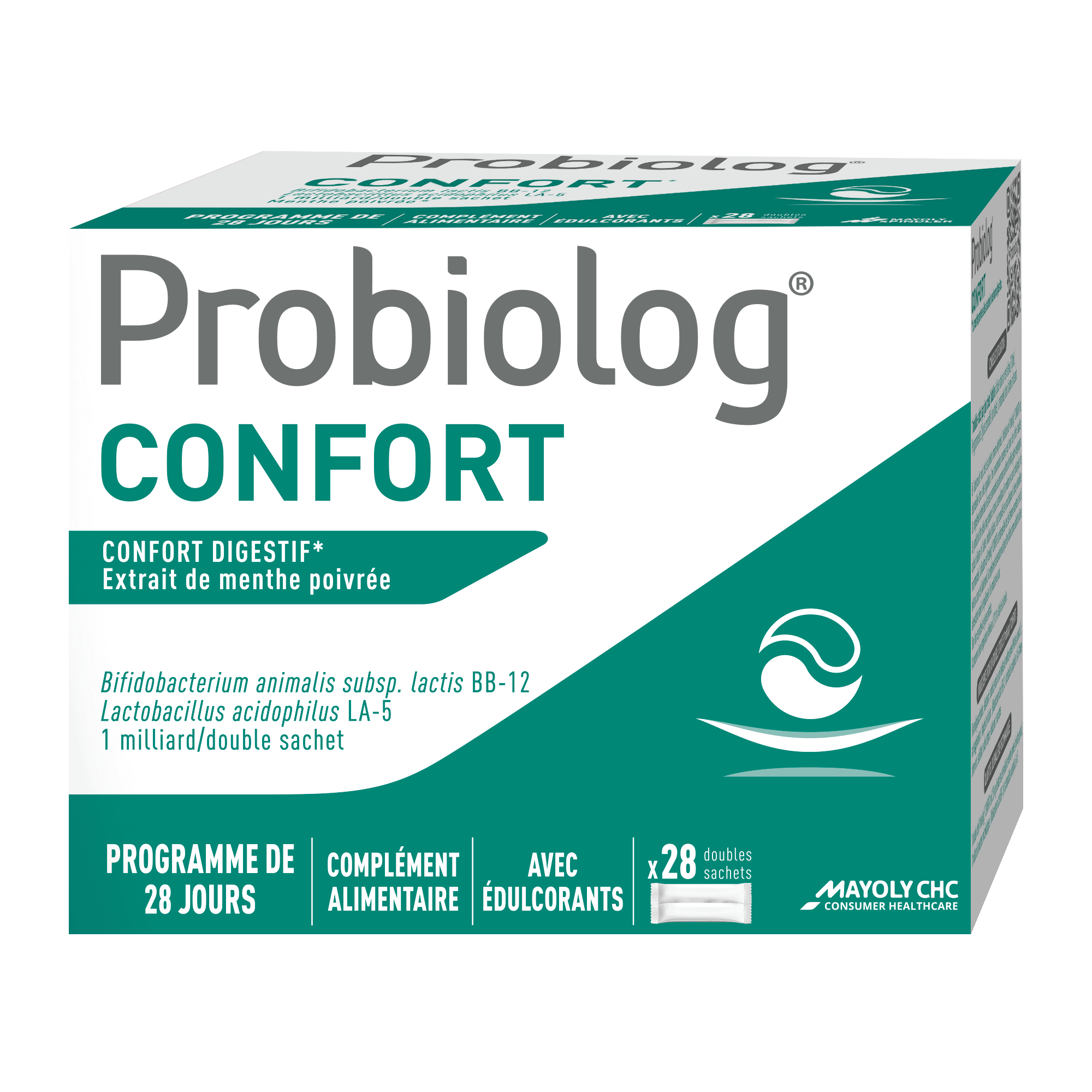 Probiolog CONFORT Produit Probiolog CONFORT packaging 28 sachets