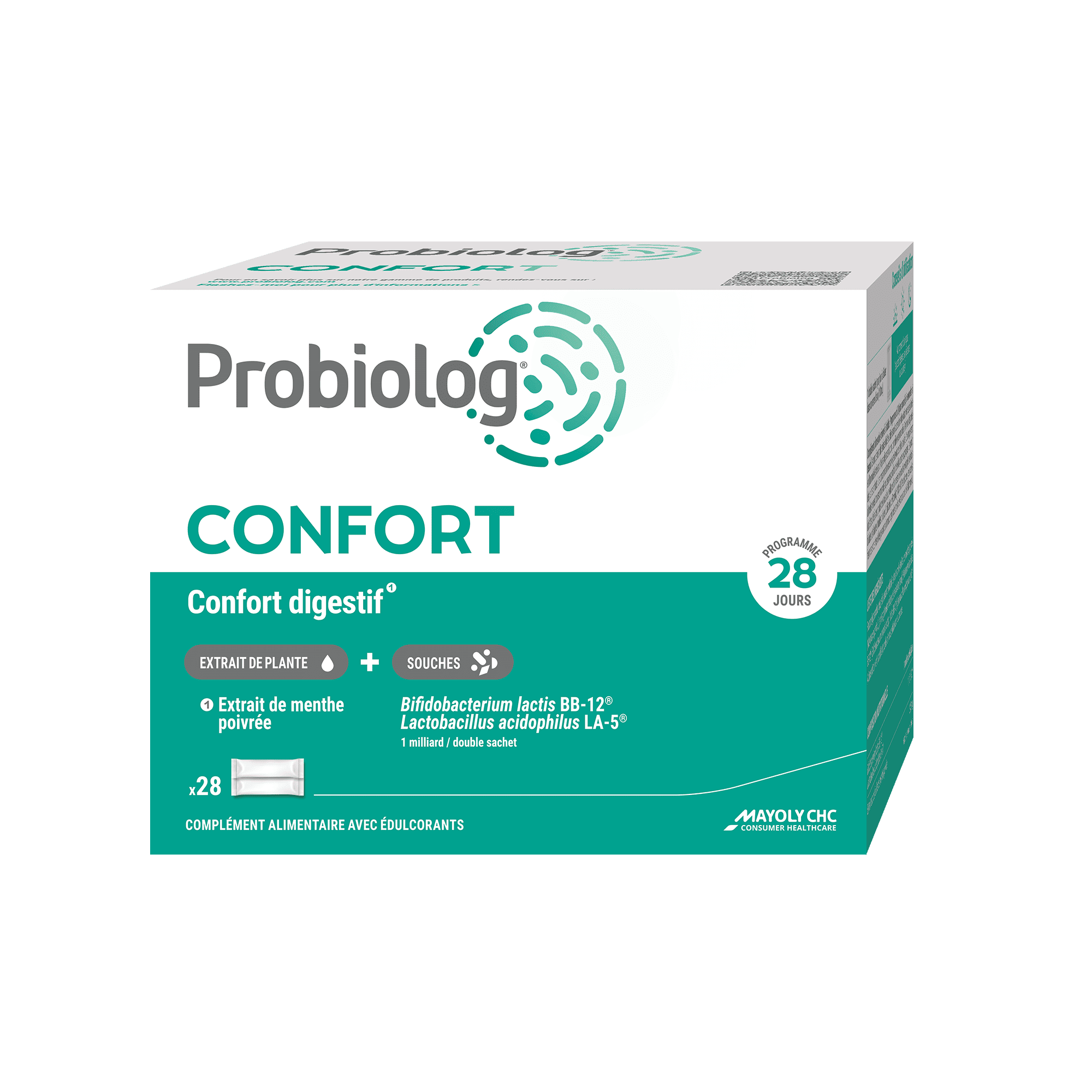 Produit Probiolog CONFORT packaging 28 sachets 