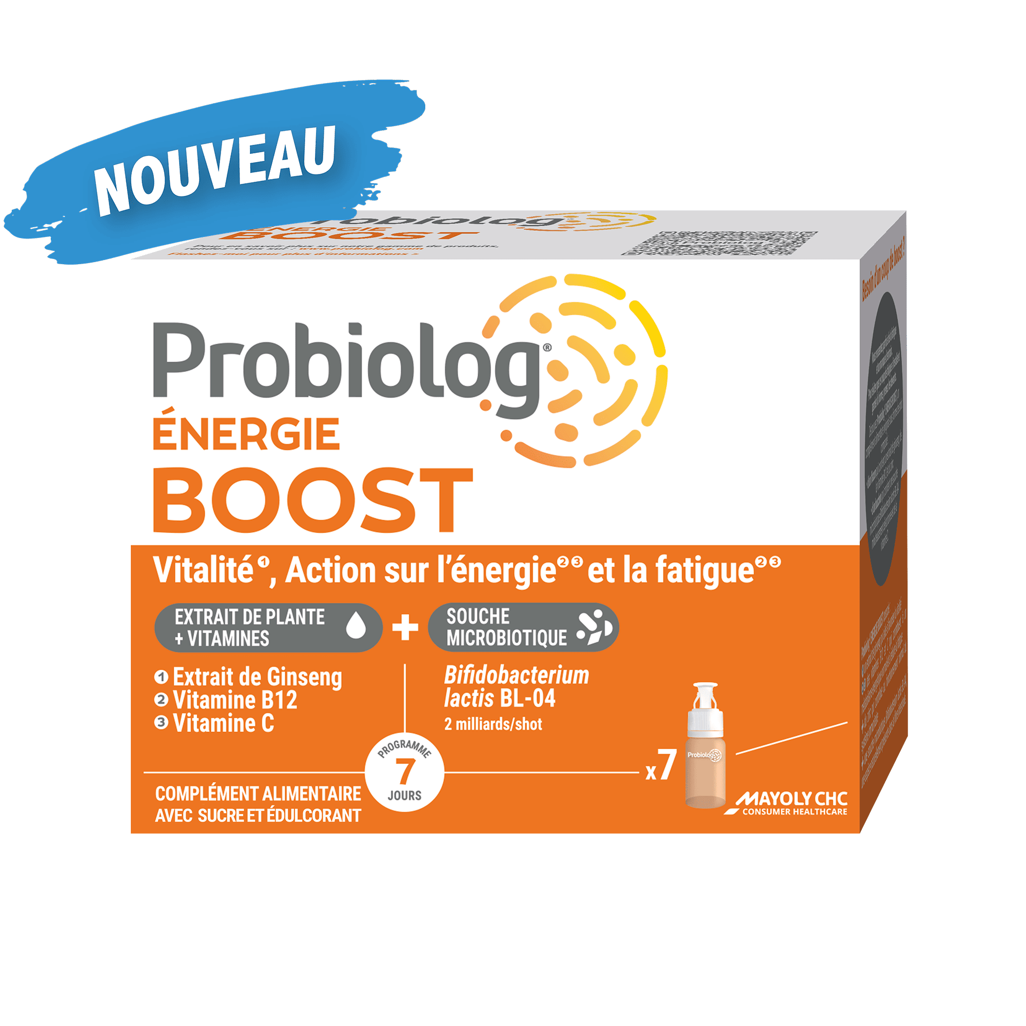 Packaging Probiolog ENERGIE BOOST 7 shots