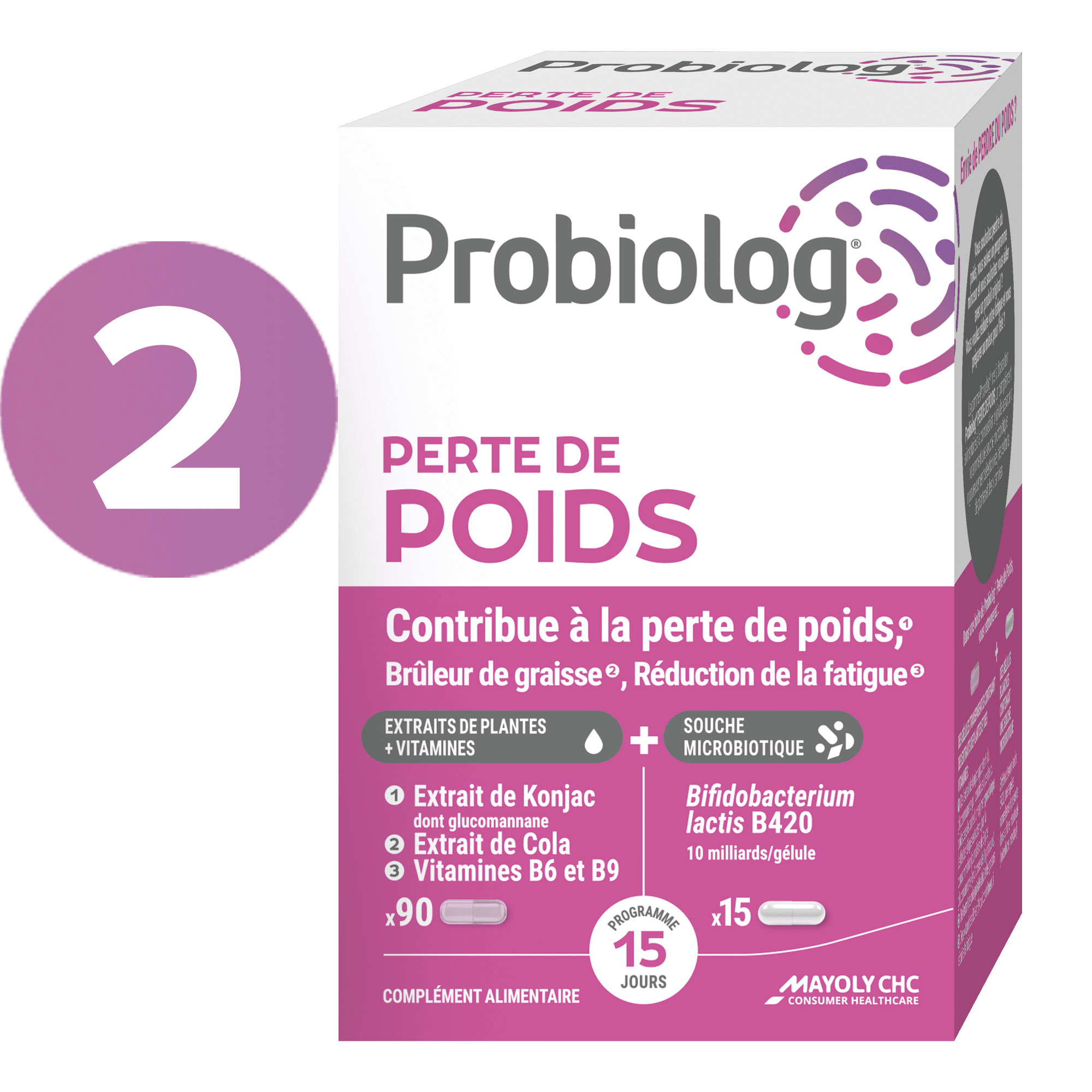 Probiolog PERTE DE POIDS_N°2 Lactobacillus rhamnosus